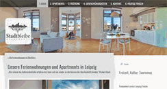 Desktop Screenshot of leipzig-ferienwohnung.net