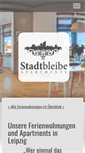 Mobile Screenshot of leipzig-ferienwohnung.net