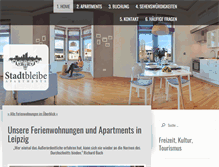 Tablet Screenshot of leipzig-ferienwohnung.net